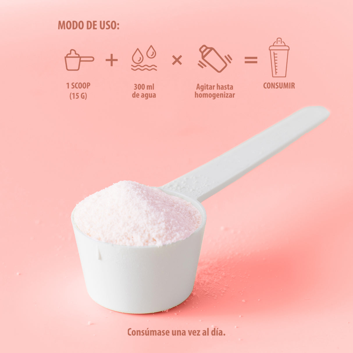 IVO Colágeno Hidrolizado con Peptidos de Colágeno, 15 grs por porción (33 servings), Sabor Sandía