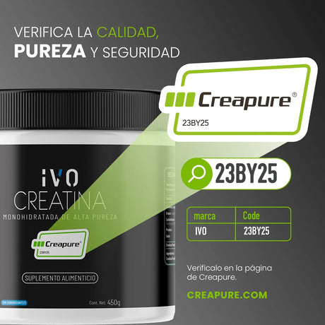 Descubre el Poder de la Creatina con IVO