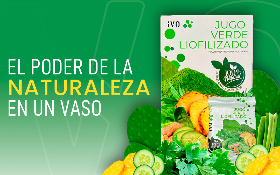 Jugo Verde Liofilizado IVO