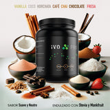 IVO PRO Proteína Premium Sabor Chaí de Suero de Leche | 26g Proteína | 0g Carbs | Libre Lactosa | 33 Porciones