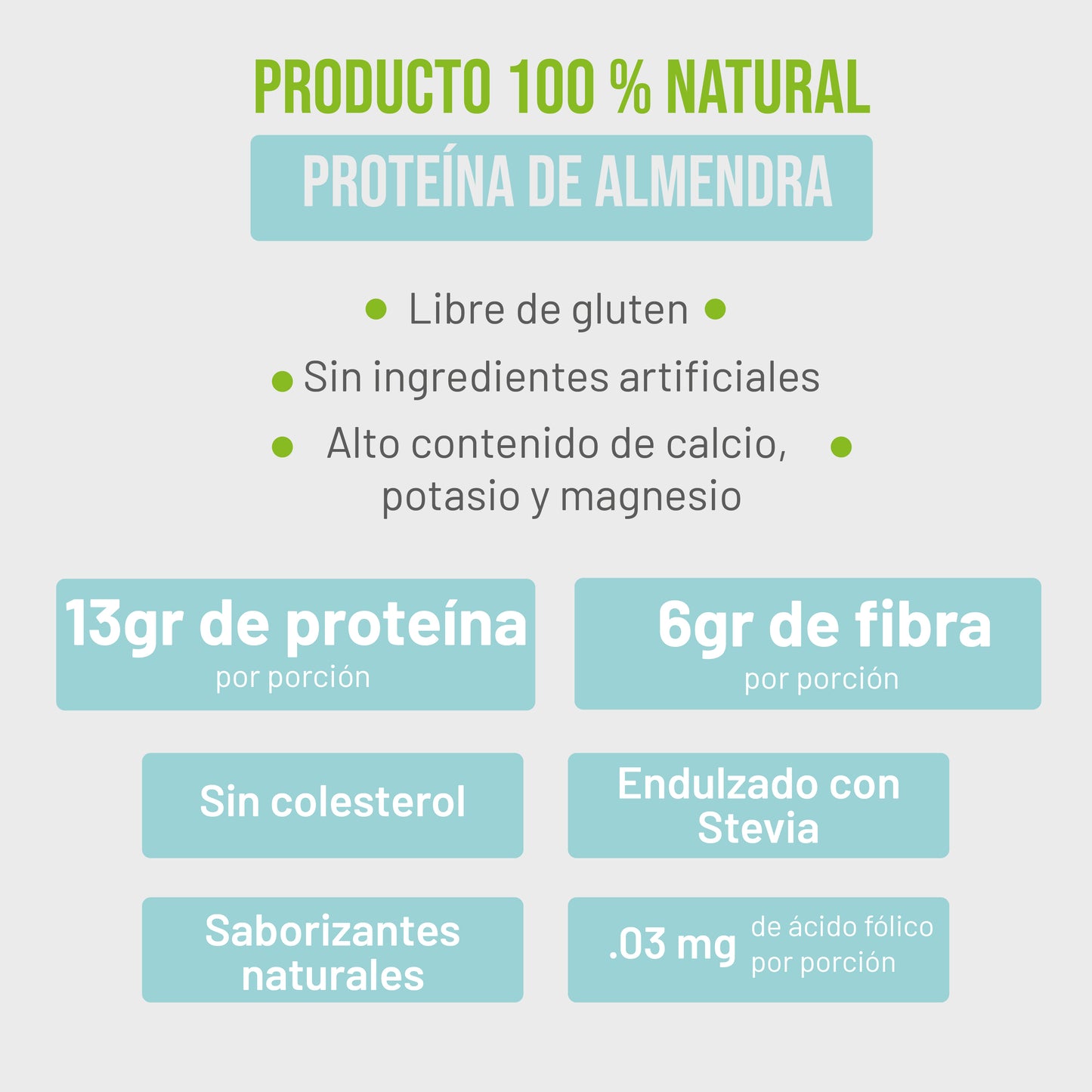 ProteÃ­na Vegana Almendra Ivo: NutriciÃ³n saludable, sabor inigualable, libre de gluten. 